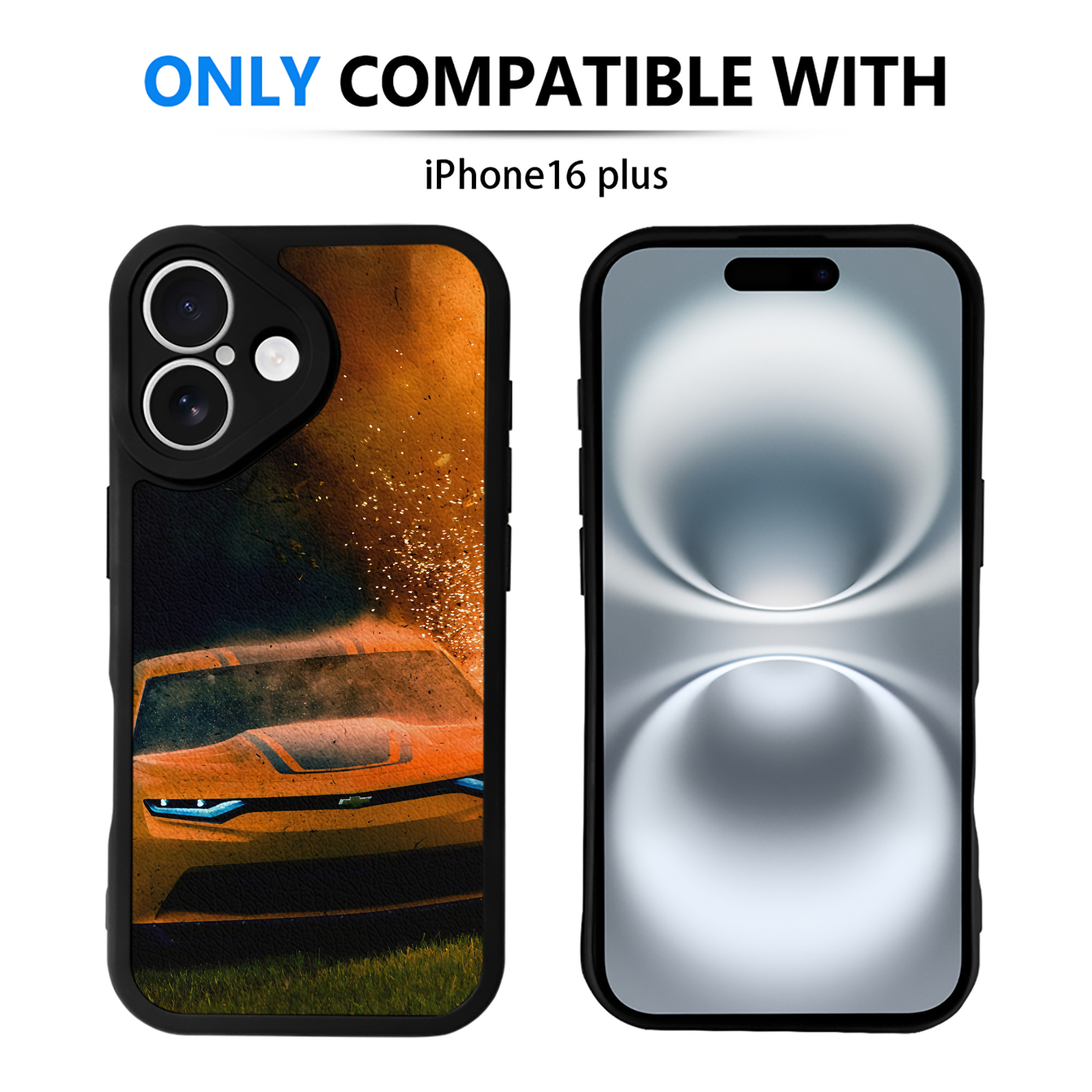 （画像用） Transformers トランスフォーマー 【iPhone 16シリーズ対応】シリコンスマホケース（レザー調） 材質：シリコン